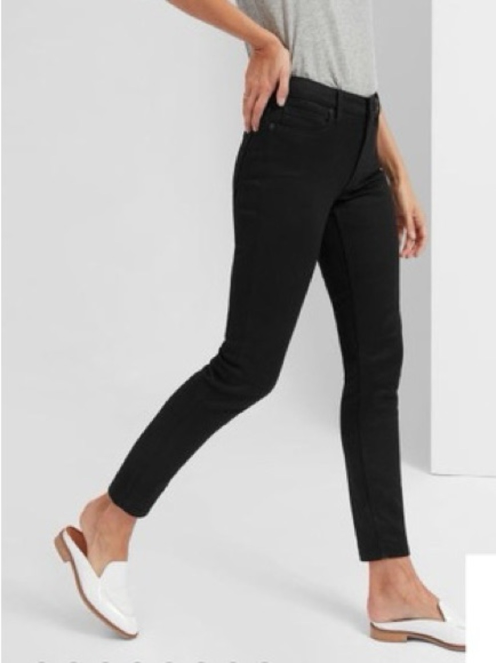 Everlane Black Skinny Stretch Jeans